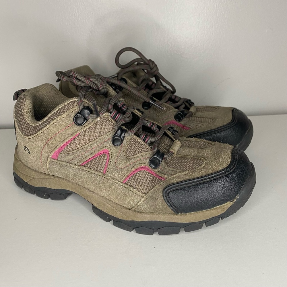 NORTHSIDE Womens Brown Suede Pink Boots Size 6 Hiking